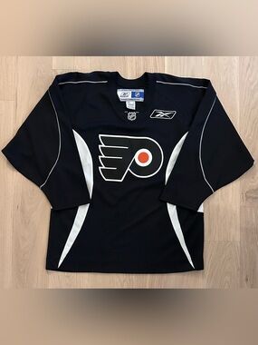 Vintage Philadelphia Flyers Reebok CCM Practice NHL Hockey Jersey - Size Large